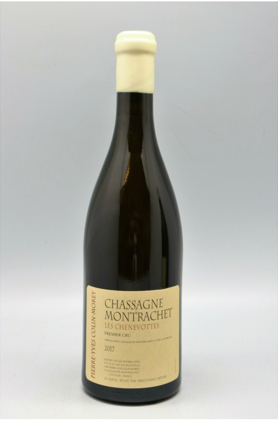 Pierre Yves Colin Morey Chassagne Montrachet 1er cru Les Chenevottes 2017
