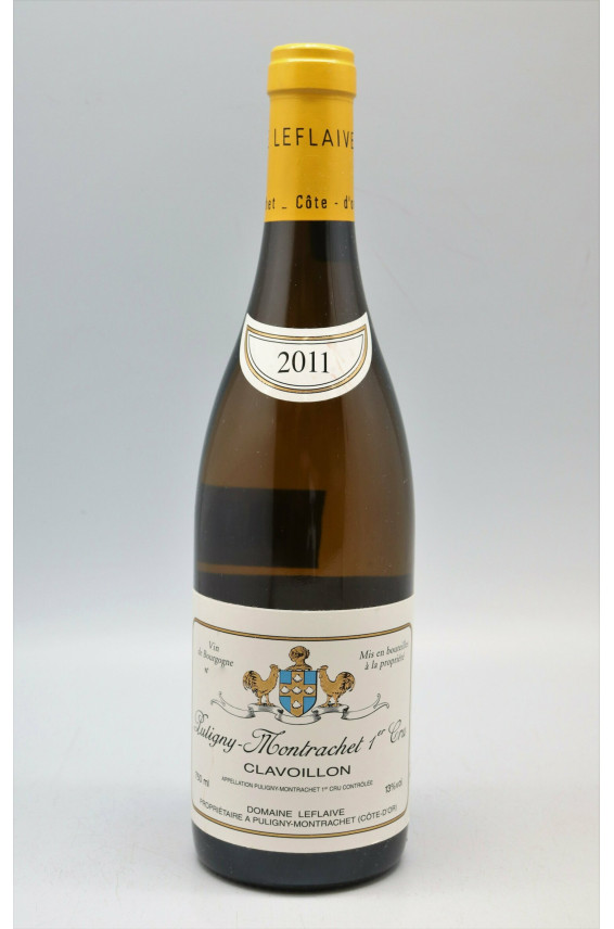 Domaine Leflaive Puligny Montrachet 1er cru Clavoillons 2011