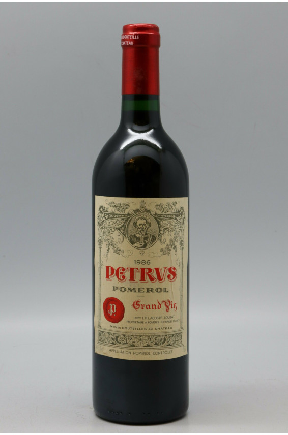 Pétrus 1986