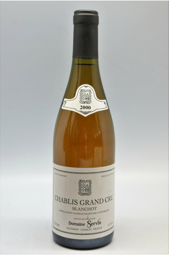 Servin Chablis Grand cru Blanchot 2000 -10% DISCOUNT !