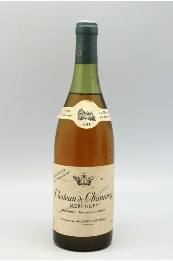 Château de Chamirey Mercurey 1981 blanc - PROMO -10% !