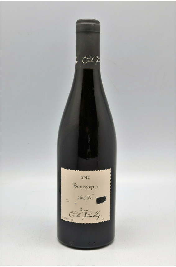 Cécile Tremblay Bourgogne Pinot Noir 2012 - PROMO -5% !