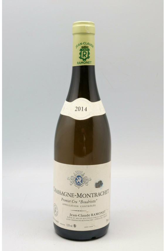 Ramonet Chassagne Montrachet 1er cru Boudriotte 2014 -5% DISCOUNT !