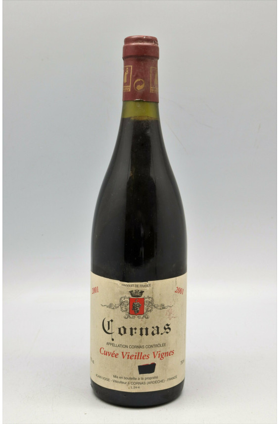 Alain Voge Cornas Vieilles Vignes 2001 - PROMO -5% !