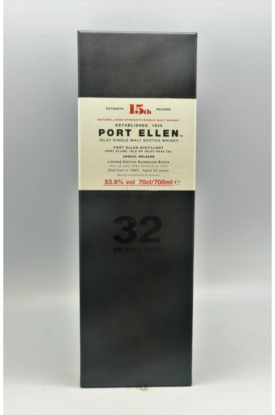 Port Ellen Islay Single Malt Scotch Whisky 15th Release 32 Years Old 70cl