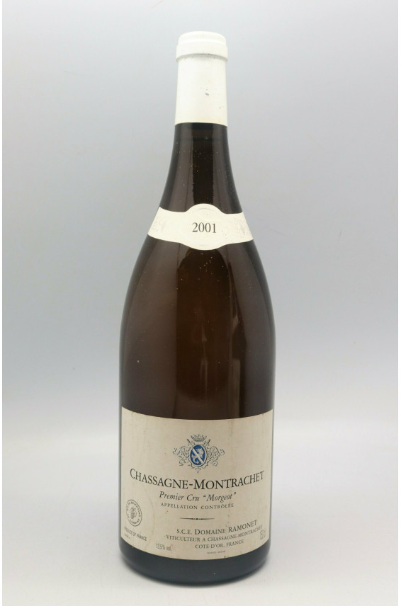 Ramonet Chassagne Montrachet 1er cru Morgeot 2001 blanc Magnum