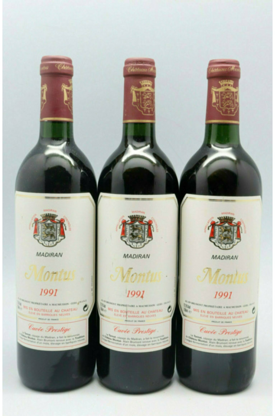 Montus Madiran Cuvée Prestige 1991