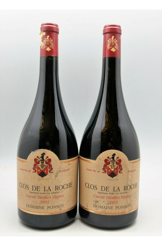 Ponsot Clos de la Roche Vieilles Vignes 2003 Magnum -5% DISCOUNT !