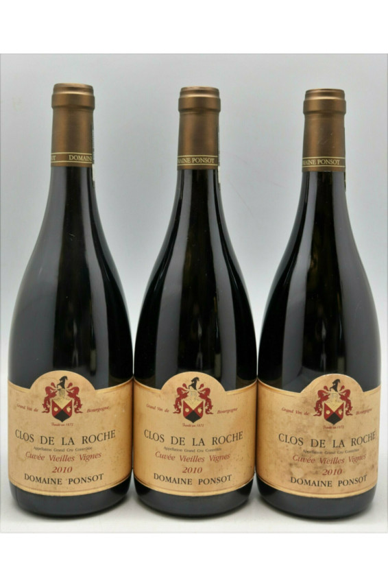 Ponsot Clos de la Roche Vieilles Vignes 2010