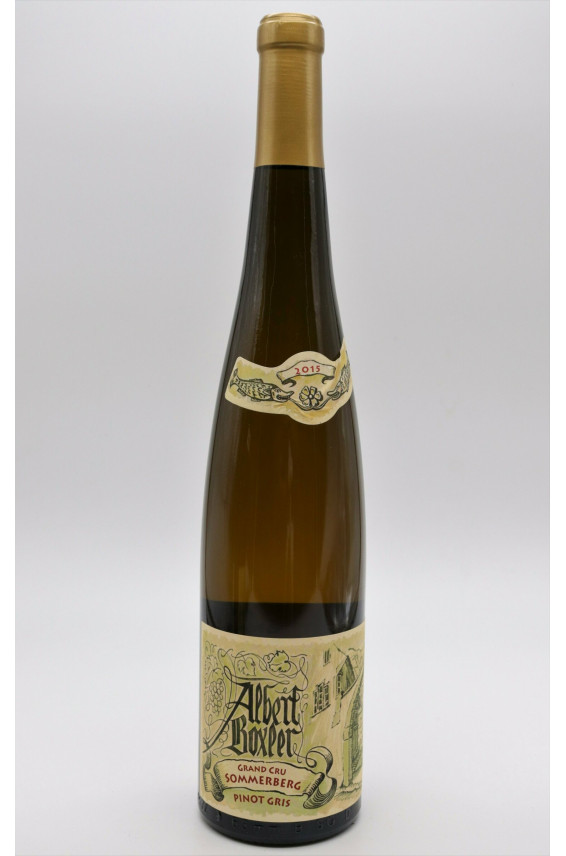 Albert Boxler Alsace grand cru Pinot Gris Sommerberg W 2015