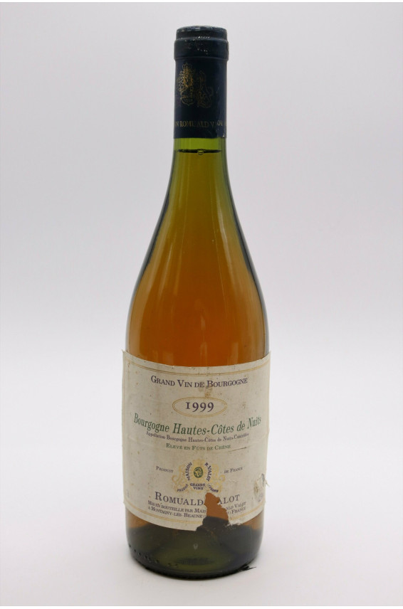 Romuald Valot Hautes Côtes de Nuits 1999 blanc -5% DISCOUNT !