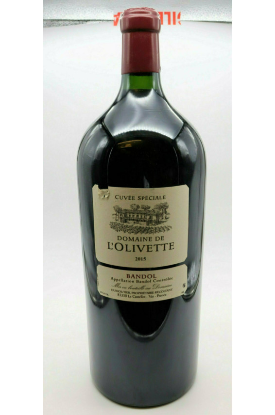 L'Olivette Bandol Cuvée Spéciale 2015 Mathusalem 6L
