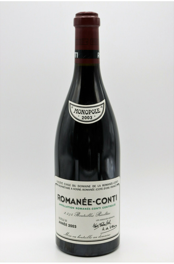 Romanée Conti 2003