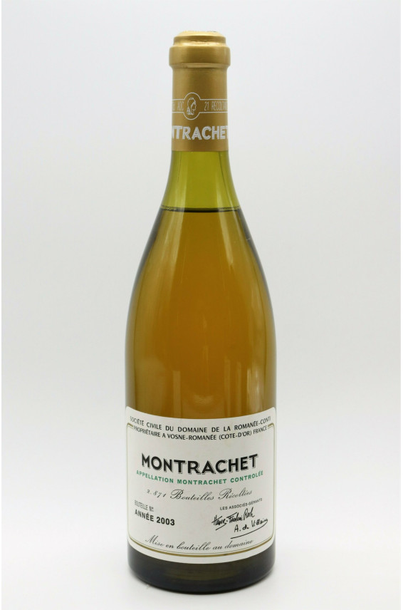 Romanée Conti Montrachet 2003