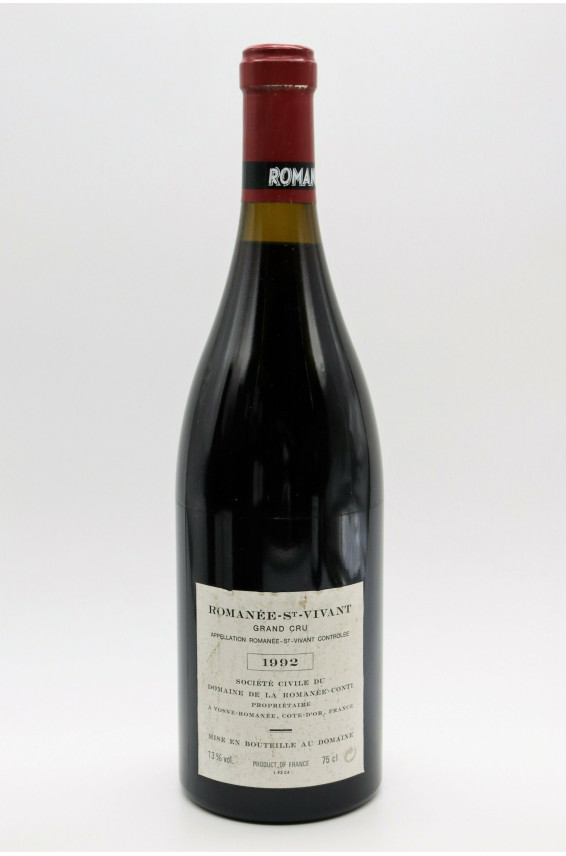 Romanée Conti Romanée Saint Vivant 1992
