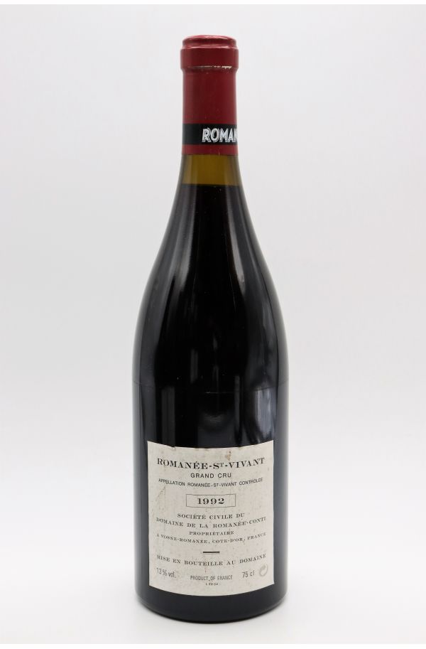 Romanée Conti Romanée Saint Vivant 1992