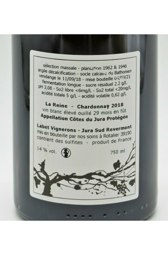 Labet Côtes du Jura Chardonnay La Reine 2018