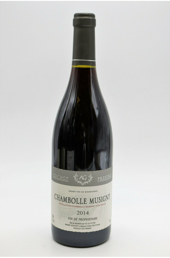André Goichot Chambolle Musigny 2014