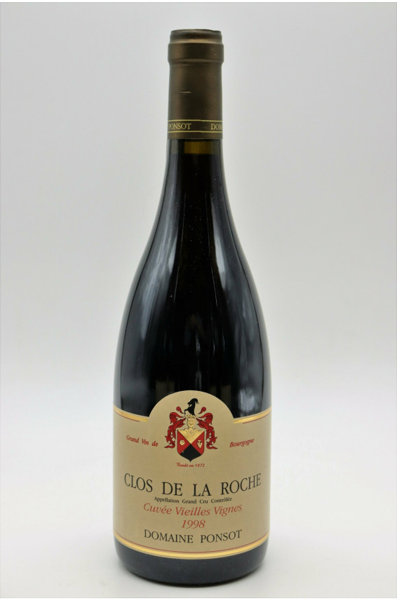 Ponsot Clos de la Roche Vieilles Vignes 1998