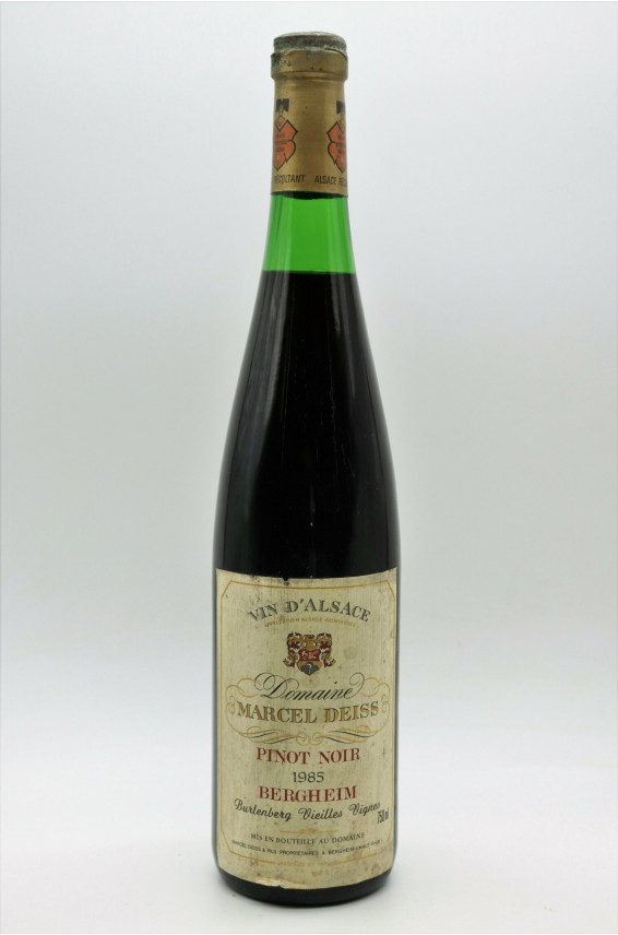 Marcel Deiss Alsace Grand cru Pinot Noir Bergheim Burlenberg Vieilles Vignes 1985