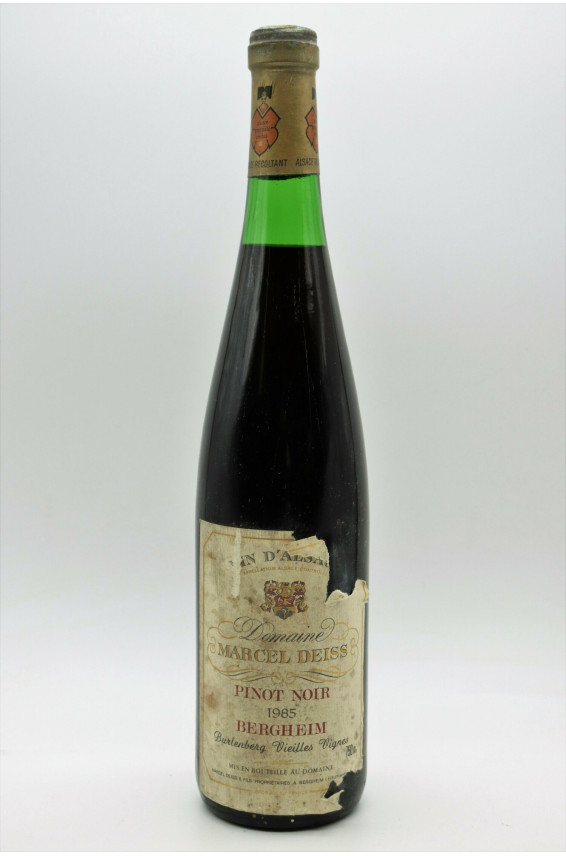 Marcel Deiss Alsace Grand cru Pinot Noir Bergheim Burlenberg Vieilles Vignes 1985