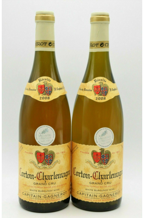 Capitain Gagnerot Corton Charlemagne 2008