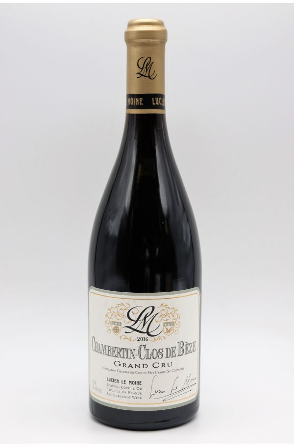 Lucien Le Moine Chambertin Clos de Bèze 2016