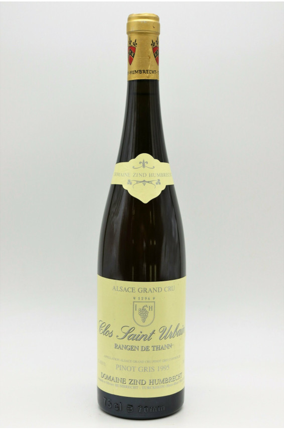 Zind Humbrecht Alsace Grand Cru Pinot Gris Rangen de Thann Clos Saint Urbain 1995