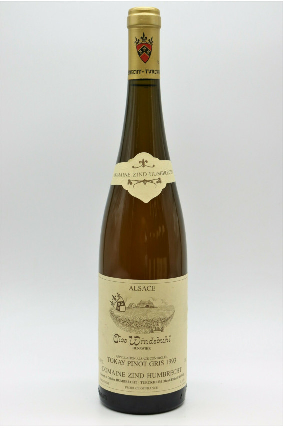 Zind Humbrecht Alsace Pinot Gris Clos Windsbuhl 1993