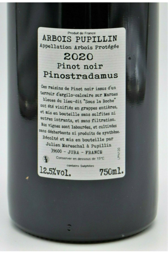 La Borde Arbois Pupillin Pinot Noir Pinostradamus 2020