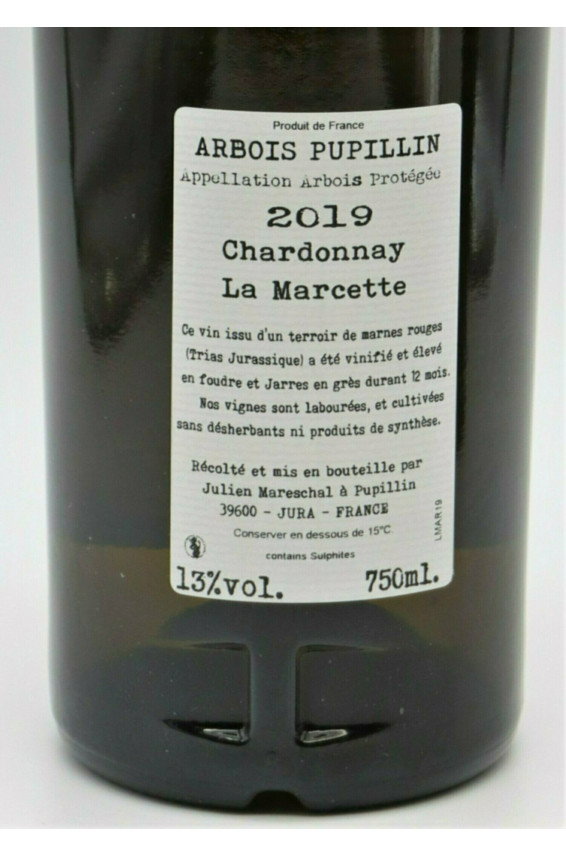 La Borde Arbois Pupillin Chardonnay La Marcette 2019