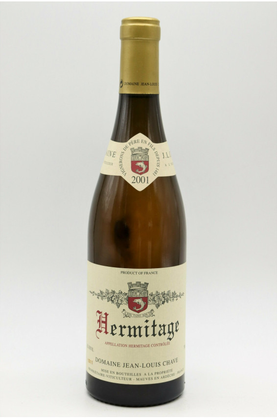 Jean Louis Chave Hermitage 2001 blanc
