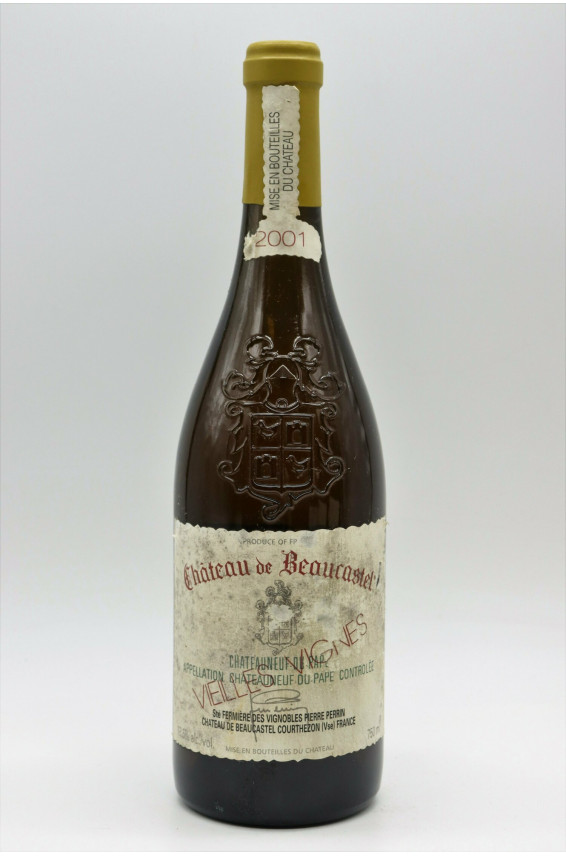 Beaucastel Châteauneuf du Pape Roussanne Vieilles Vignes 2001 - PROMO -10% !