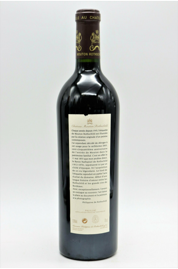Mouton Rothschild 2003