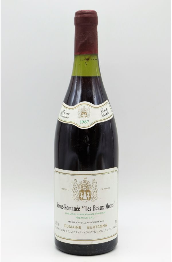 Vosne Romanée (ヴォーヌロマネ)1er Cru 1987(Vosne-Romanée Vosne Romanée (ヴォーヌロマネ)1er Cru 1987(Vosne-Romanée