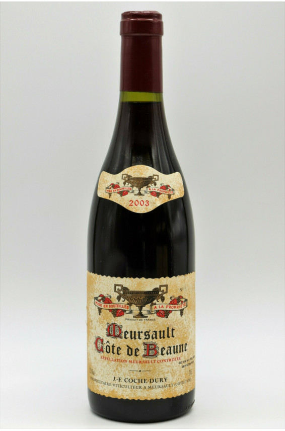 Coche Dury Meursault 2003 tinto