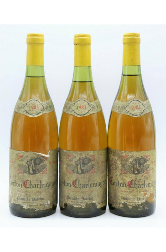 Luc & Lise Pavelot Corton Charlemagne 1983 -10% DISCOUNT !