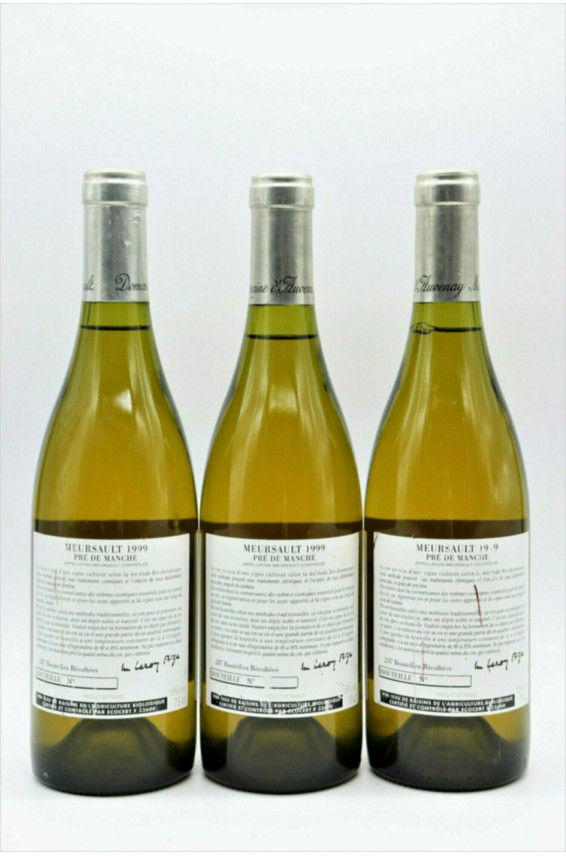 Weingüter D'auvenay Meursault Pré de Manche 1999