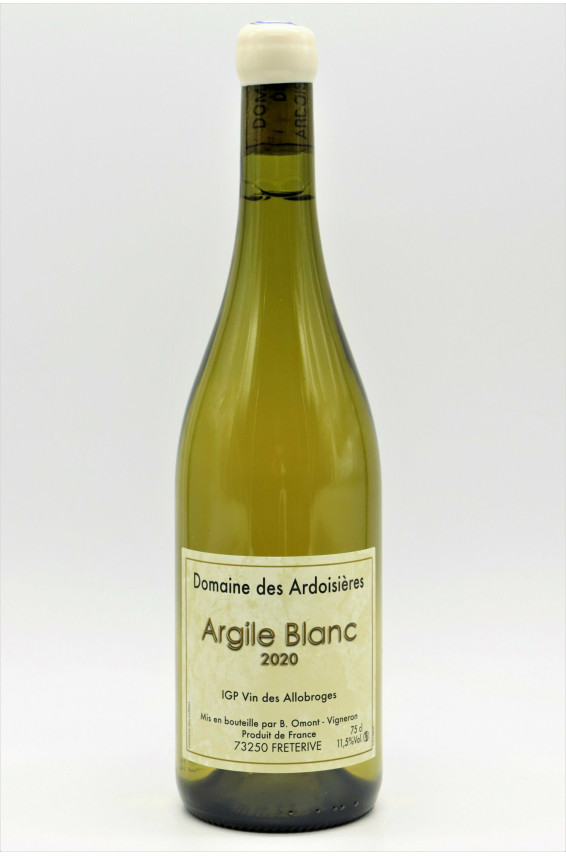 Ardoisières Vin des Allobroges Saint Pierre de Soucy Argile 2020 blanc