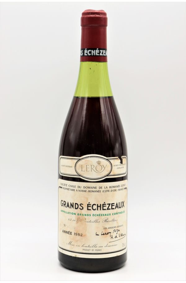 レ*G様 レッドG　Romanée-Conti ÉCHEZEAUX1993 Romanée Conti Grands Echezeaux 1982 -10% DISCOUNT!