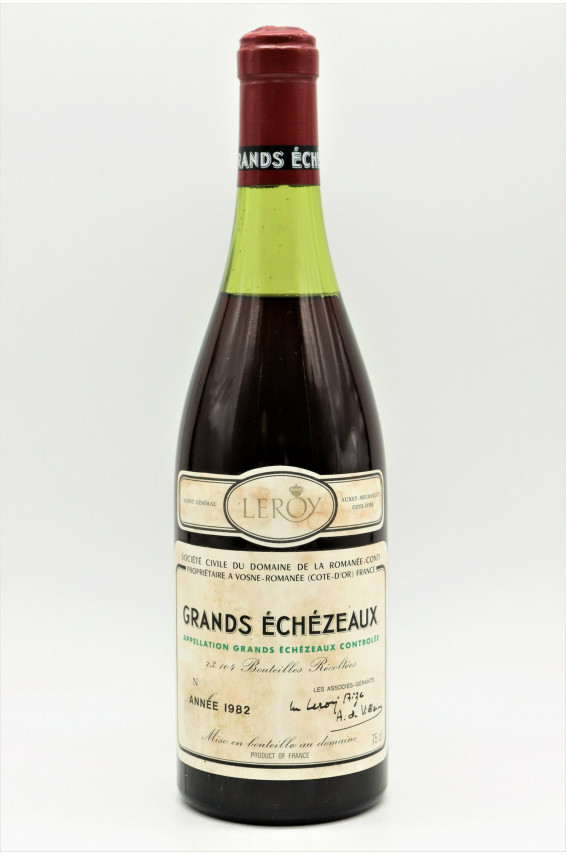 Romanée Conti Grands Echezeaux 1982 - PROMO -10% !