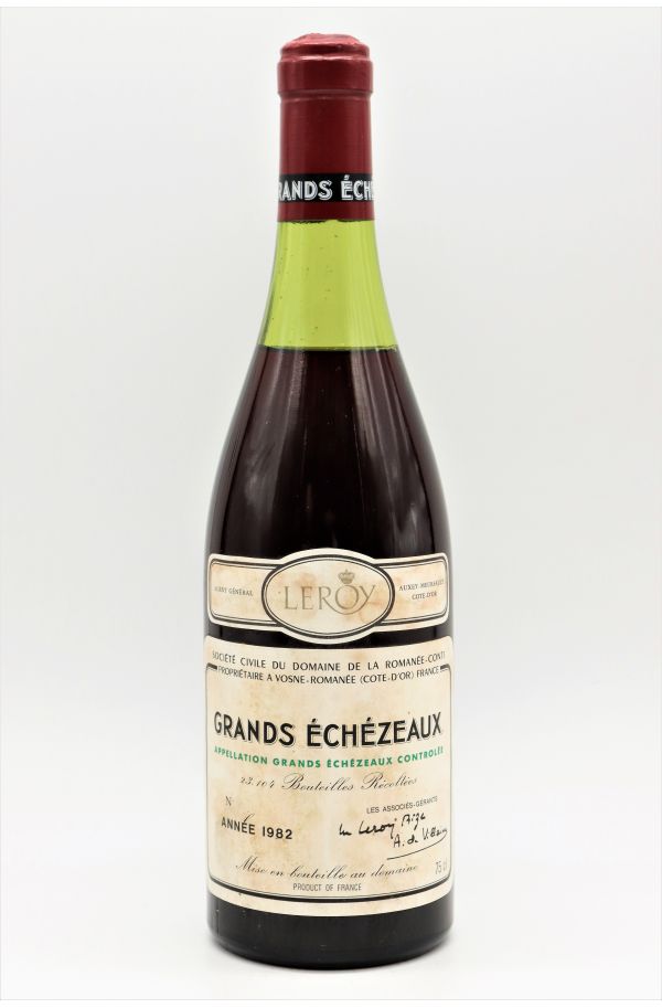 Romanée Conti Grands Echezeaux 1982 -10% DISCOUNT!