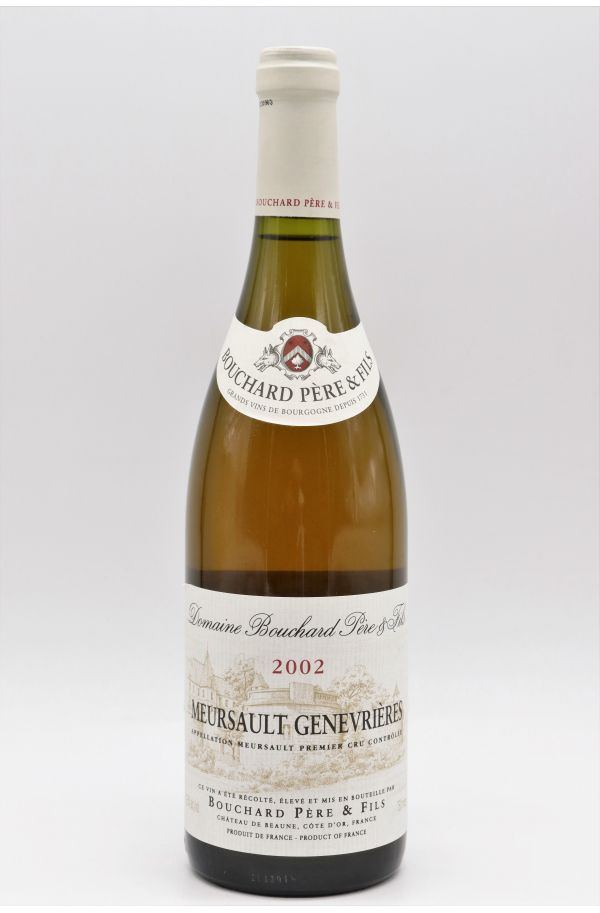 Bouchard P&F Meursault 1er cru Genevrières 2002