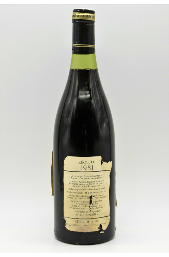 Mas de Daumas Gassac 1981 -10% DISCOUNT !