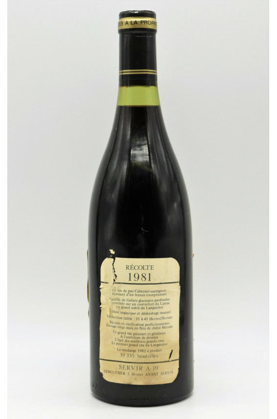 Mas de Daumas Gassac 1981 -10% DISCOUNT !