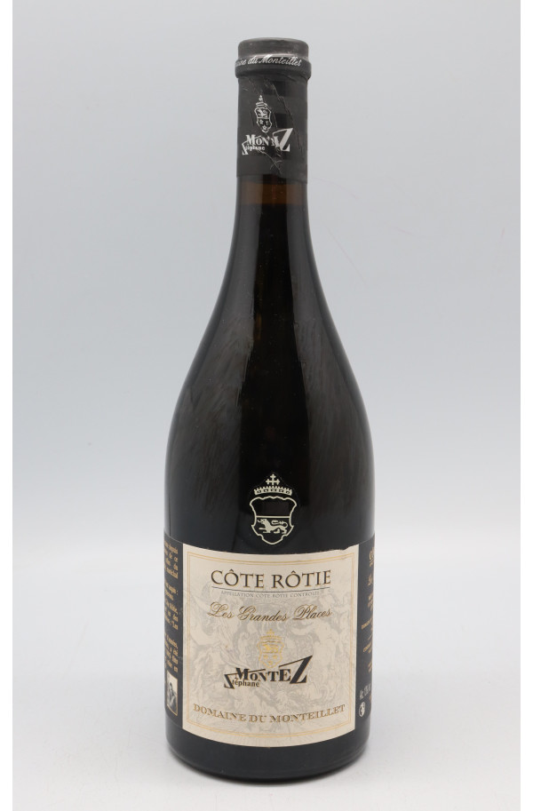 illustration du vin Stéphane Montez Côte Rôtie les Grandes Places 2016