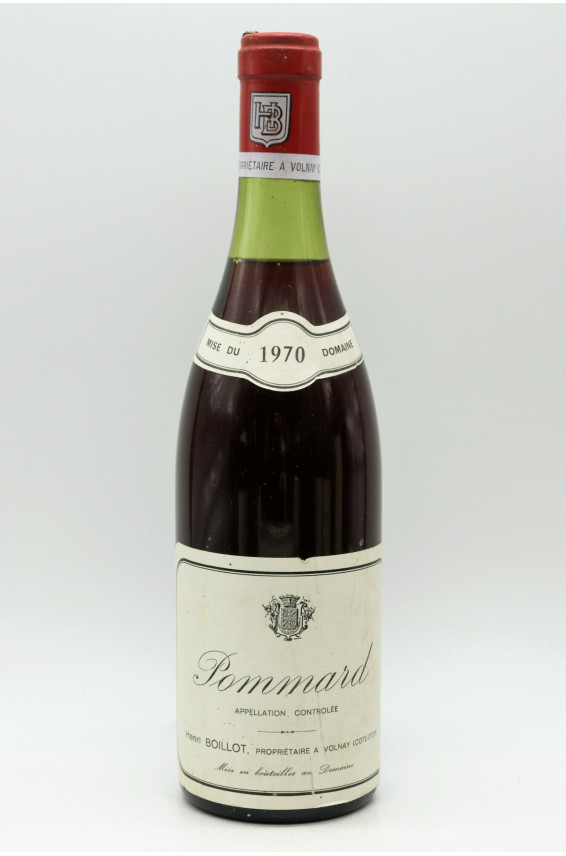 Henri Boillot Pommard 1970 -5% DISCOUNT !