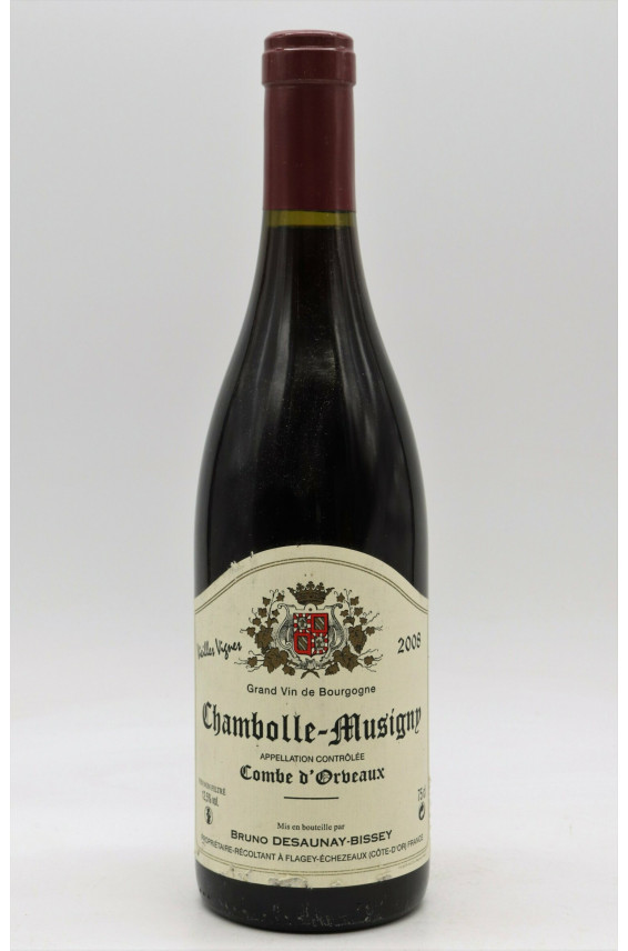 Bruno desaunay Bissey chambolle Musigny Combe D'Orveaux 2008