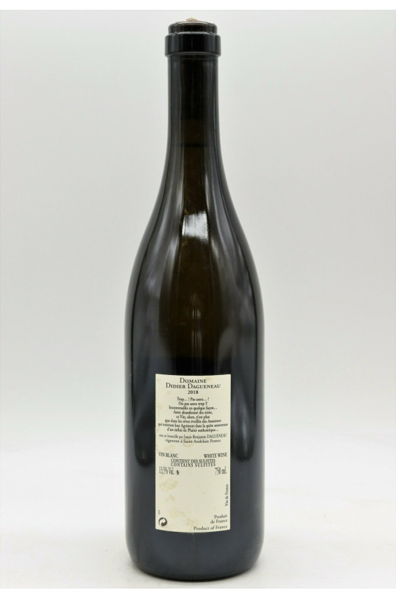 Didier Dagueneau Pouilly Fumé Buisson Renard 2018