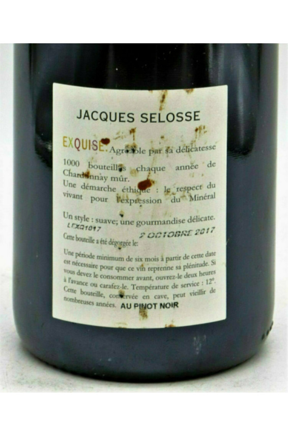 Jacques Selosse Exquise (Dégorgement 2017)